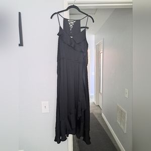 Jennifer Lopez Black Maxi Dress